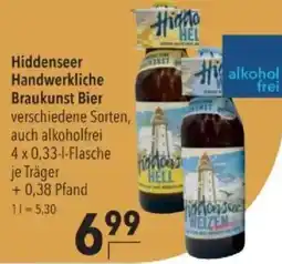 Citti Hiddenseer Handwerkliche Braukunst Bier tilbud