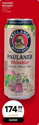 Scandinavian Park PAULANER WEISSBIER tilbud