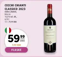 Scandinavian Park CECCHI CHIANTI CLASSICO 2023 tilbud