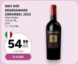 Scandinavian Park WHY NOT NEGROAMARO ZINFANDEL 2025 tilbud