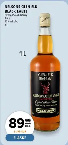 Scandinavian Park NELSONS GLEN ELK BLACK LABEL tilbud