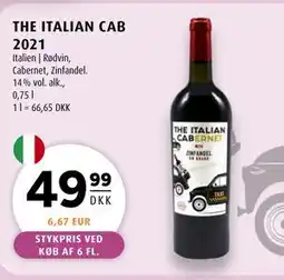 Scandinavian Park THE ITALIAN CAB 2021 tilbud