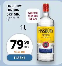 Scandinavian Park FINSBURY LONDON DRY GIN tilbud
