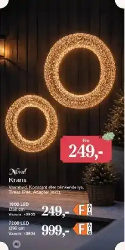 Harald Nyborg Novel Krans tilbud