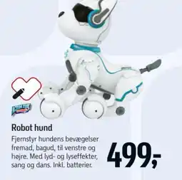 Føtex Action Zone Robot hund tilbud