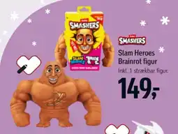 Føtex Smashers Slam Heroes Brainrot figur tilbud