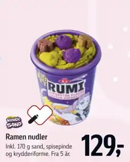 Føtex Kinetic Sand Ramen nudler tilbud