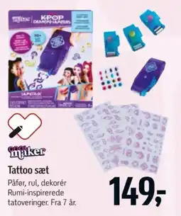 Føtex Cool Maker Tattoo sæt tilbud