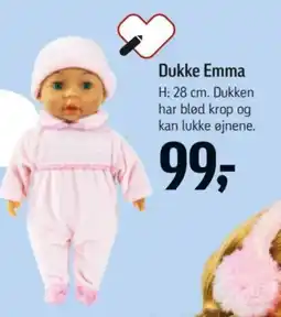 Føtex Dukke Emma tilbud