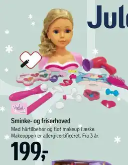 Føtex Crystal Dream Sminke- og frisørhoved tilbud