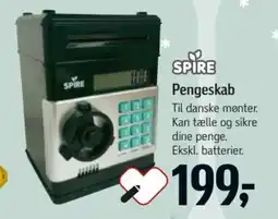 Føtex Spire Pengeskab tilbud