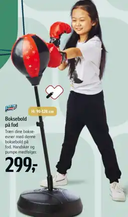 Føtex Boksebold på fod tilbud