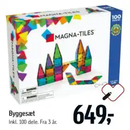 Føtex Magna-tiles byggesæt tilbud
