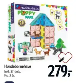 Føtex Magna-tiles puppy park tilbud