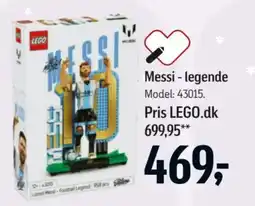 Føtex LEGO Messi - legende tilbud