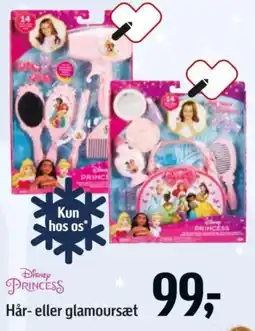 Føtex Disney Princess Hår- eller glamoursæt tilbud