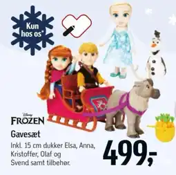 Føtex Disney Frozen Gavesæt tilbud
