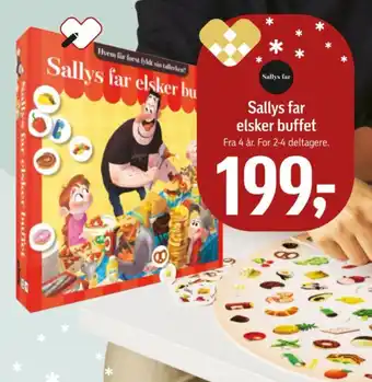 Sallys far elsker buffet