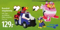 Føtex Paw Patrol Brandredningskøretøj tilbud