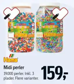 Føtex Hama midi perler tilbud