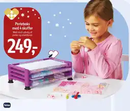 Føtex fotex Perleboks med 4 skuffer tilbud