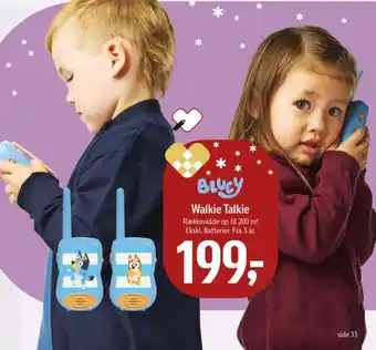 Bluey Walkie Talkie
