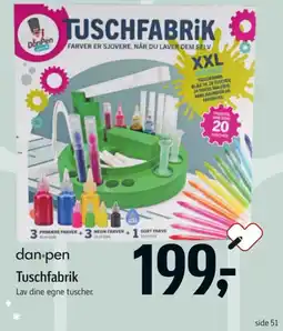 Føtex dan*pen Tuschfabrik tilbud