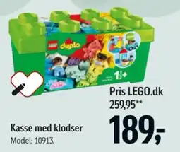 Føtex Lego duplo Kasse med klodser tilbud