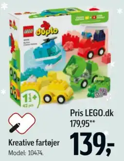 Føtex lego duplo kreative fartøjer tilbud