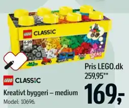 Føtex Lego classic kreativt byggeri - medium tilbud