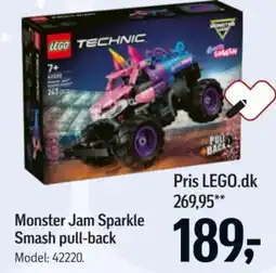 Føtex LEGO Technic Monster Jam Sparkle Smash pull-back tilbud