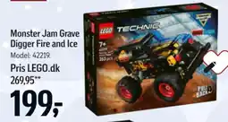 Føtex lego technic monster jam grave digger fire and ice tilbud