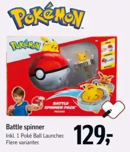 Føtex Pokemon battle spinner tilbud