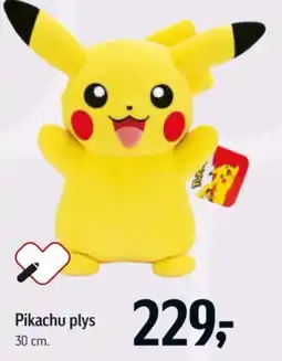 Føtex Pikachu plys tilbud