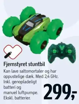 Føtex Fjernstyret stuntbil tilbud