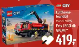 Føtex Lego City Lufthavns-brandbil tilbud
