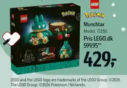 Føtex LEGO Munchlax tilbud