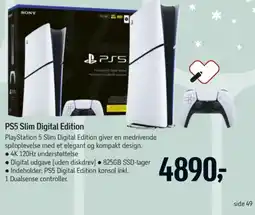 Føtex Sony PS5 Slim Digital Edition tilbud