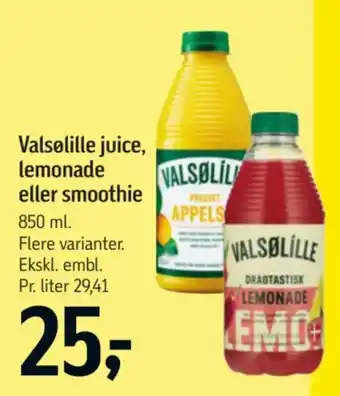 Valsølille juice
