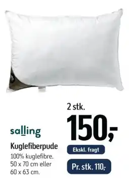 Føtex salling Kuglefiberpude tilbud