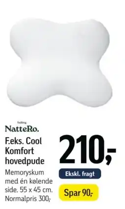 Føtex NatteRo. F.eks. Cool Komfort hovedpude tilbud