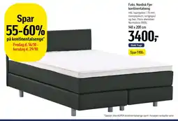 Føtex Feks. Nordisk Fjer kontinentalseng tilbud