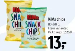 Føtex Kims snack chips tilbud