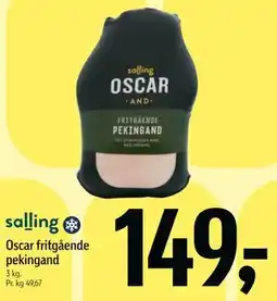 Føtex Oscar fritgående pekingand tilbud