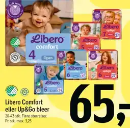 Føtex Libero Comfort eller Up&Go bleer tilbud