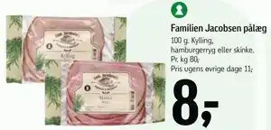 Føtex Familien Jacobsen pålæg tilbud