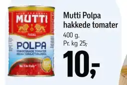 Føtex Mutti Polpa hakkede tomater tilbud