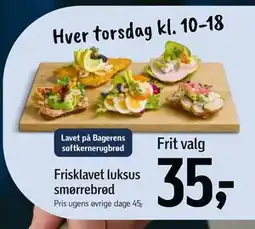Føtex Frisklavet luksus smørrebrød tilbud