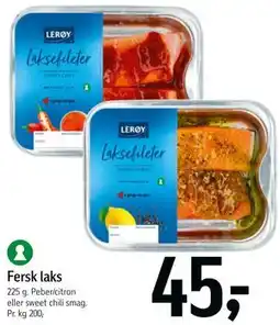 Føtex Fersk laks tilbud