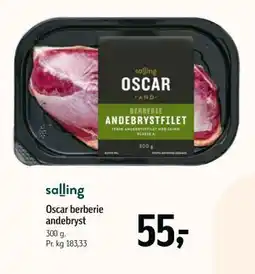 Føtex Oscar berberie andebryst tilbud